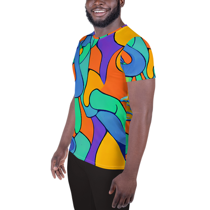 Men's Athletic T-Shirt - Archipenko Dream