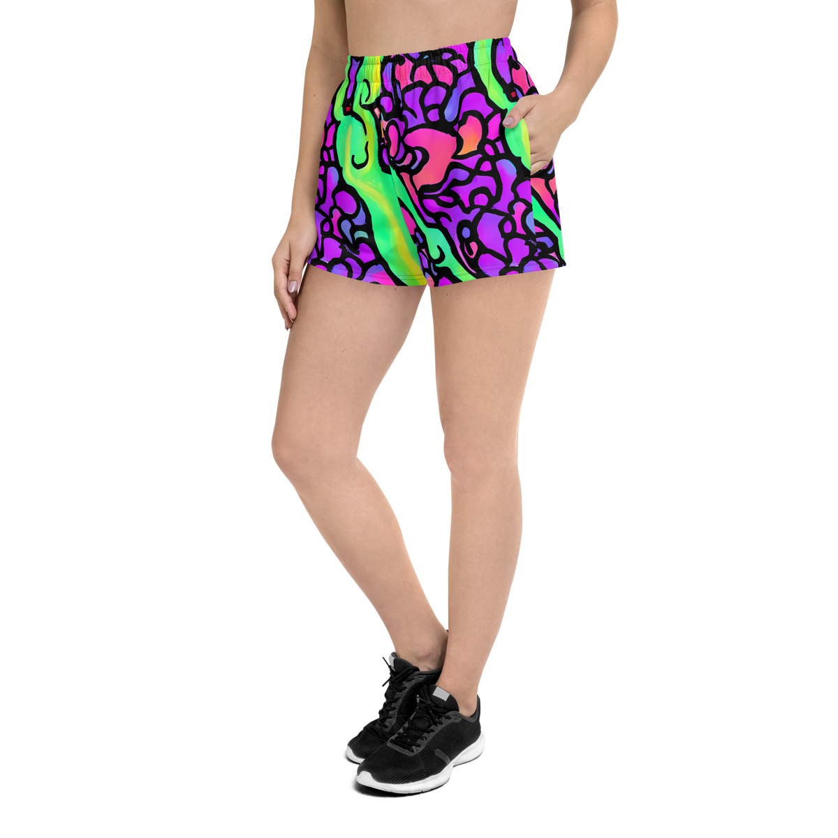 Women’s Athletic Shorts - Kent's Crescendo
