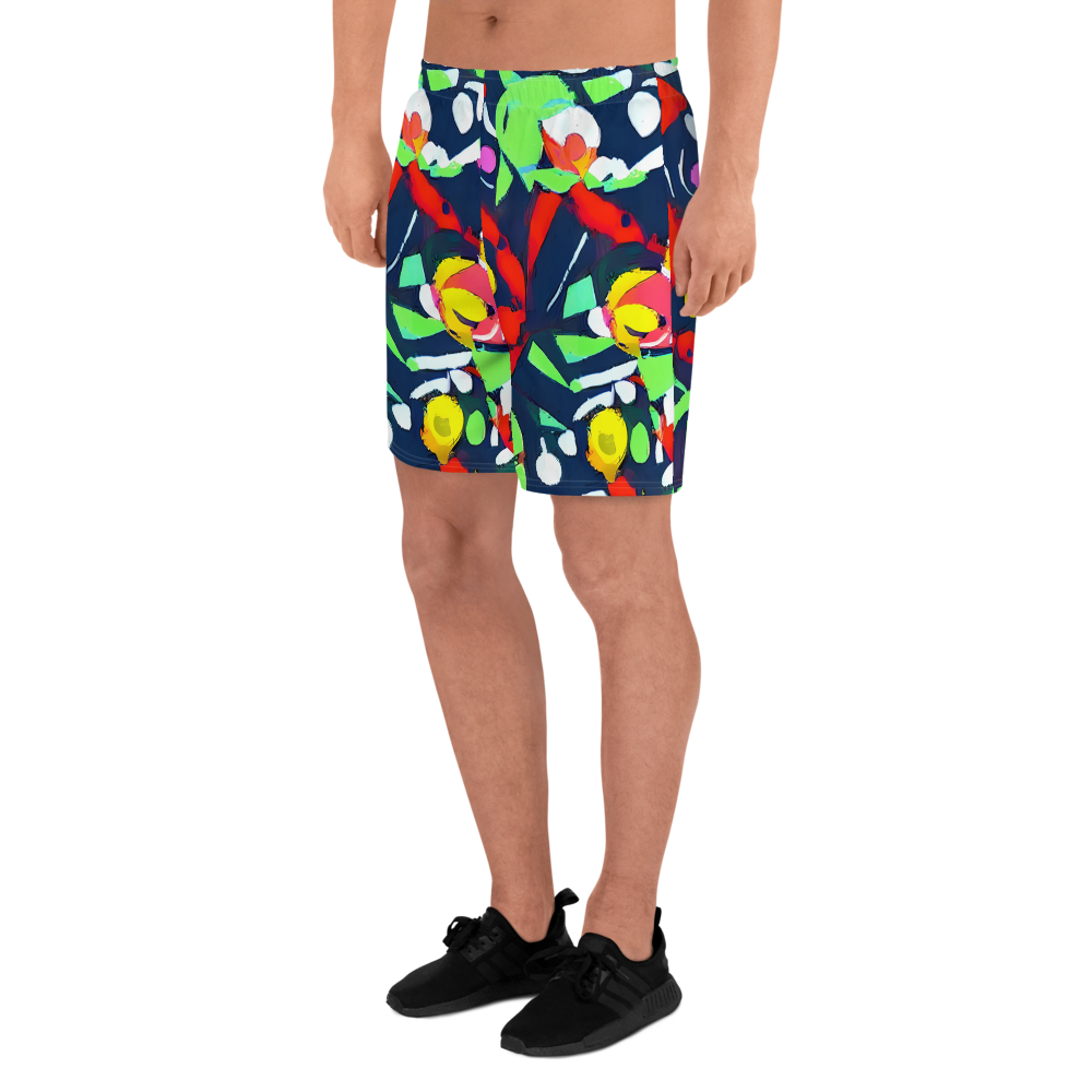 Men's Athletic Shorts - Chagall's Dream