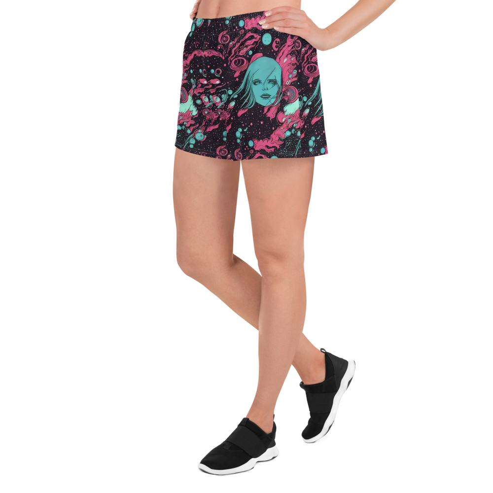 Women’s Athletic Shorts - Spectral Dreamer