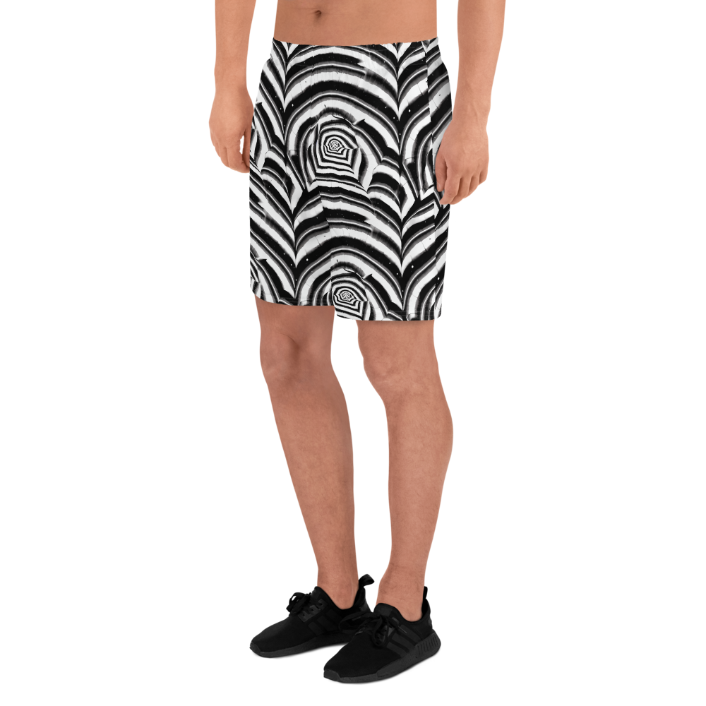 Men's Athletic Shorts - Dupain Swirl