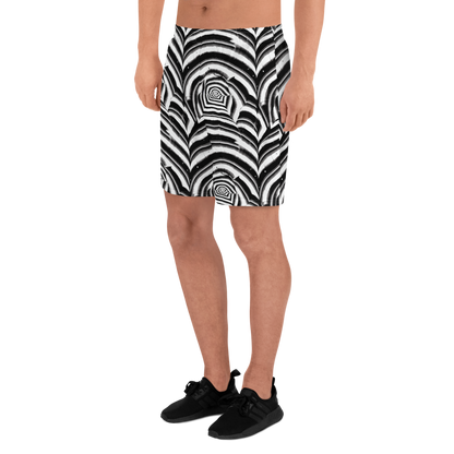 Men's Athletic Shorts - Dupain Swirl