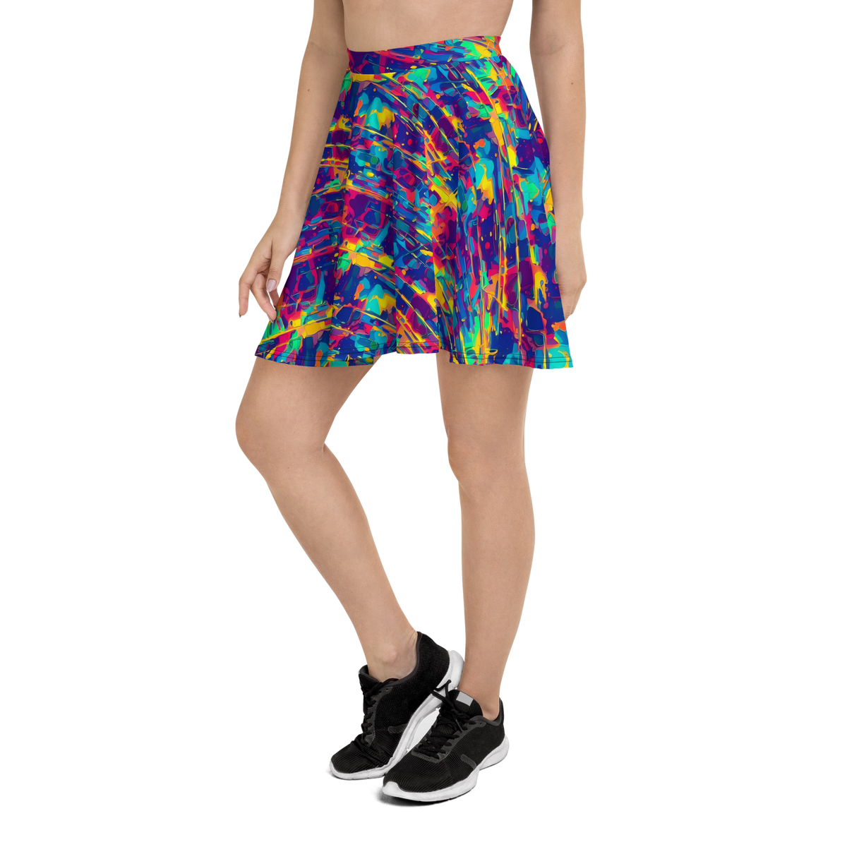 Skater Skirt - Spectrum Streaks