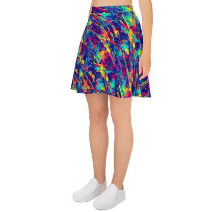 Skater Skirt - Spectrum Streaks