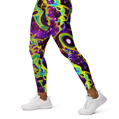 Yoga Leggings - Galactic Web
