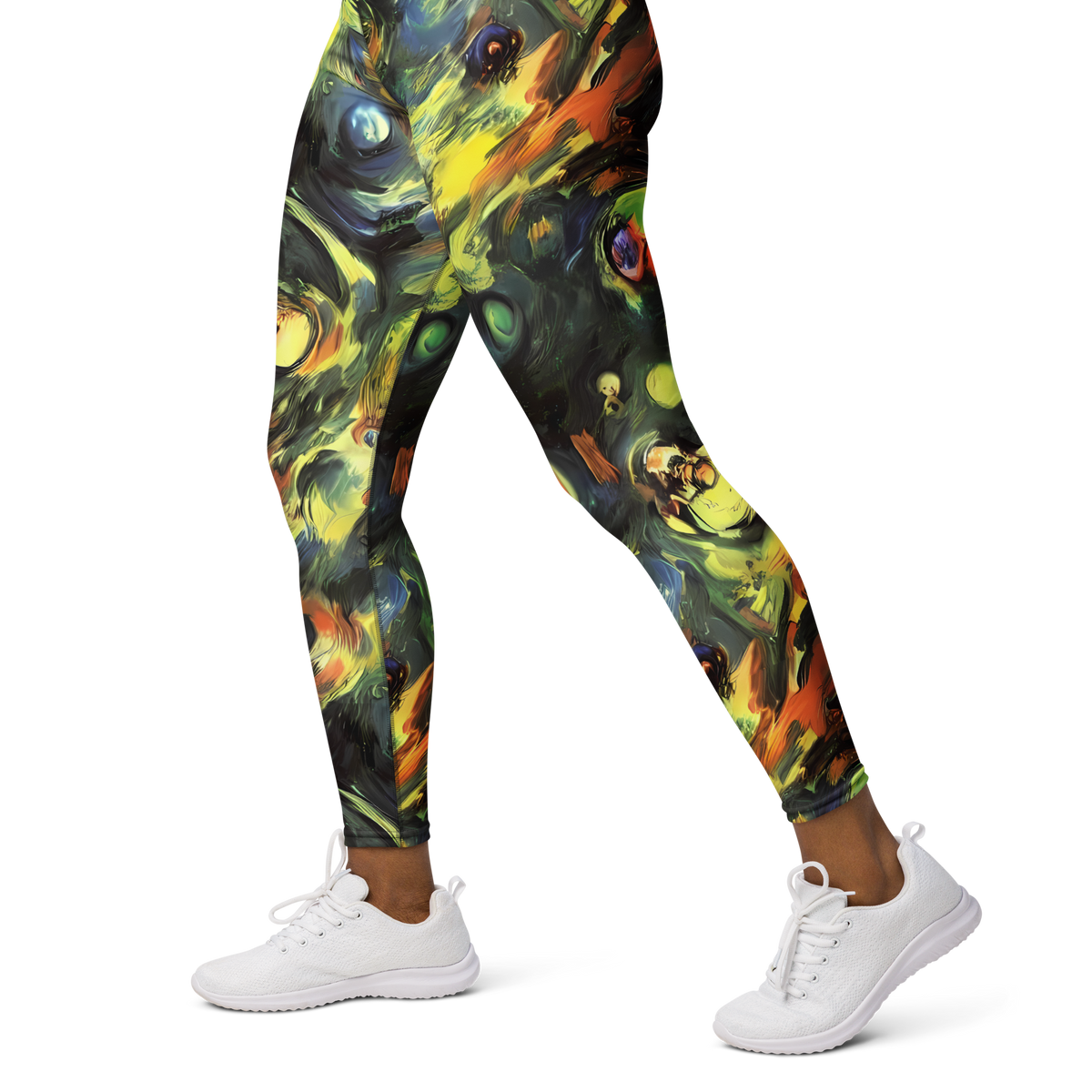 Yoga Leggings - Seve Swirl