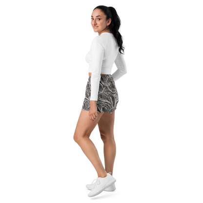 Women’s Athletic Shorts - Piranesi's Dream
