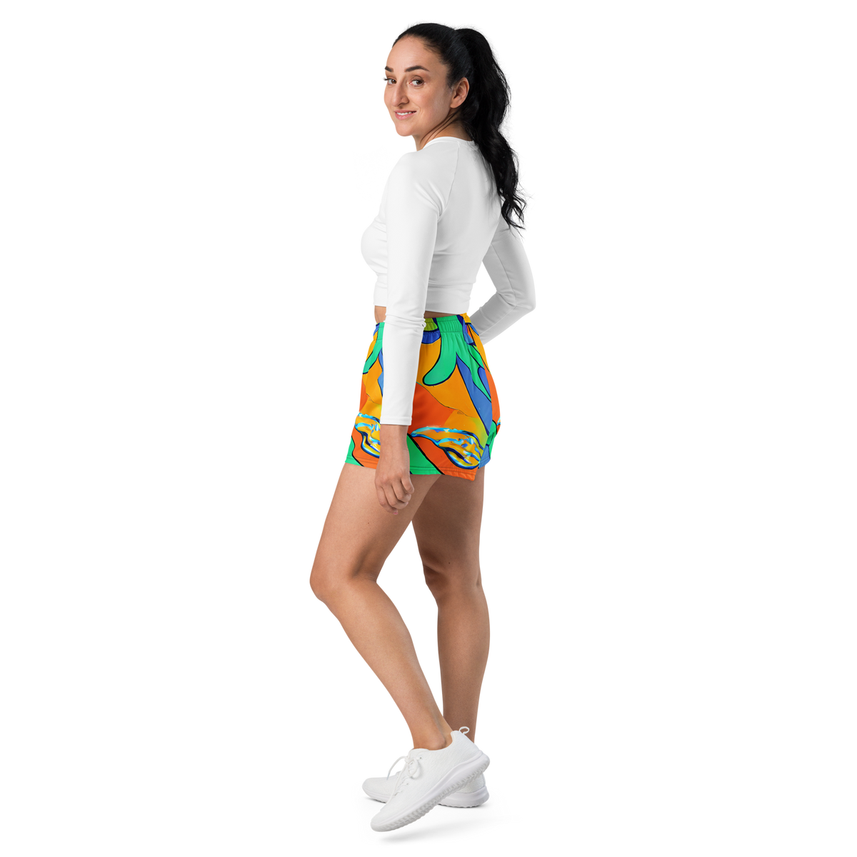 Women’s Athletic Shorts - Archipenko Dream