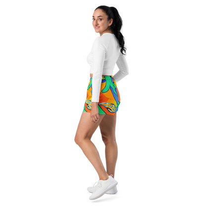 Women’s Athletic Shorts - Archipenko Dream