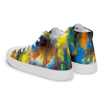 Men's High Top Canvas Shoes - Wallis Warp