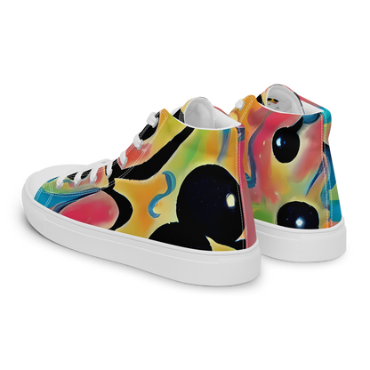Women's High Top Canvas Shoes - Midday Mirage