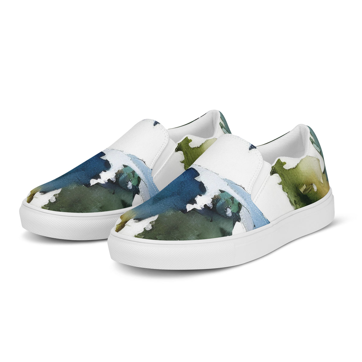 Men's Slip-On Canvas Shoes - Arctic Escape