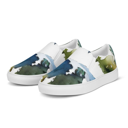 Men's Slip-On Canvas Shoes - Arctic Escape
