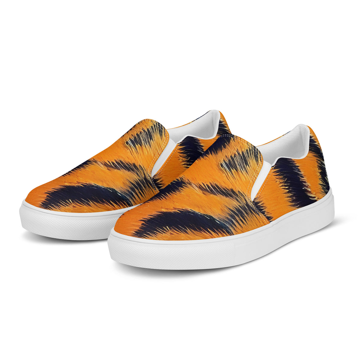 Women's Slip-On Canvas Shoes - Tiger's Dream
