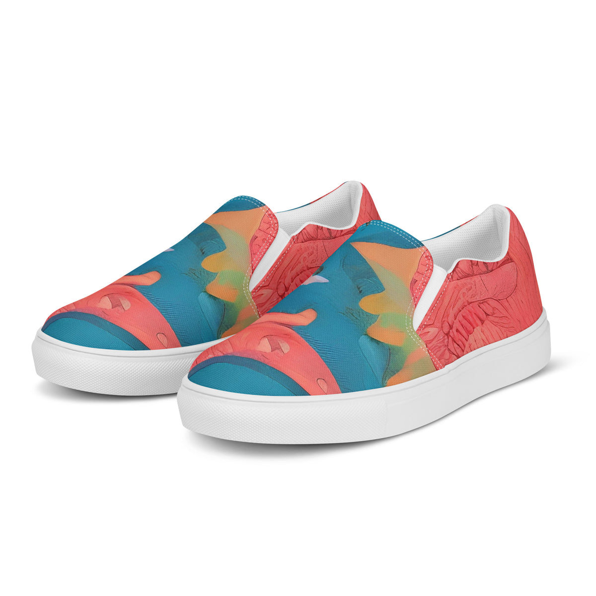 Men's Slip-On Canvas Shoes - Jurassic Jive