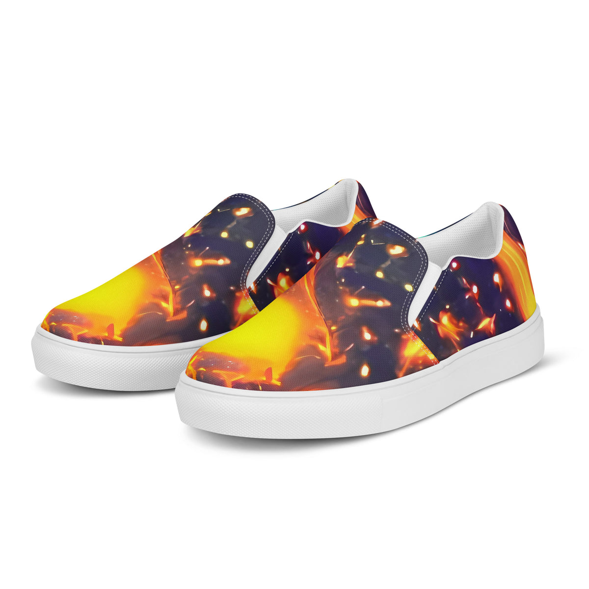 Women's Slip-On Canvas Shoes - Coorte's Cosmos