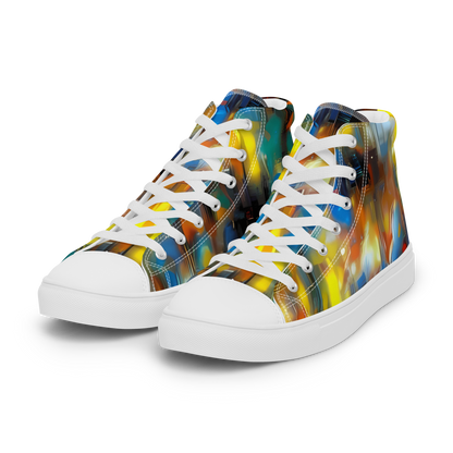 Men's High Top Canvas Shoes - Wallis Warp