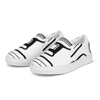 Men's Slip-On Canvas Shoes - Techno Echo