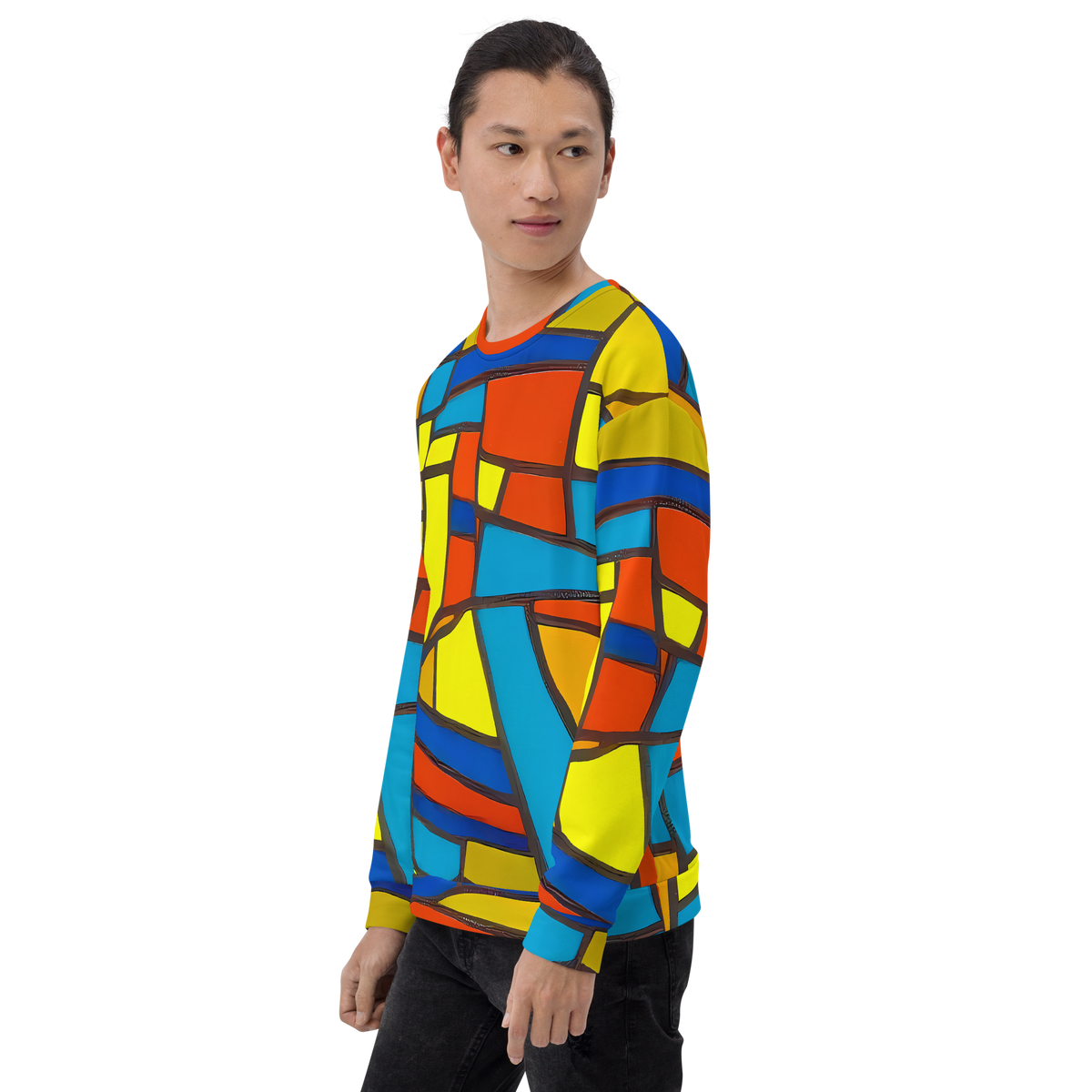 Sweatshirt - Mondrian Mesh