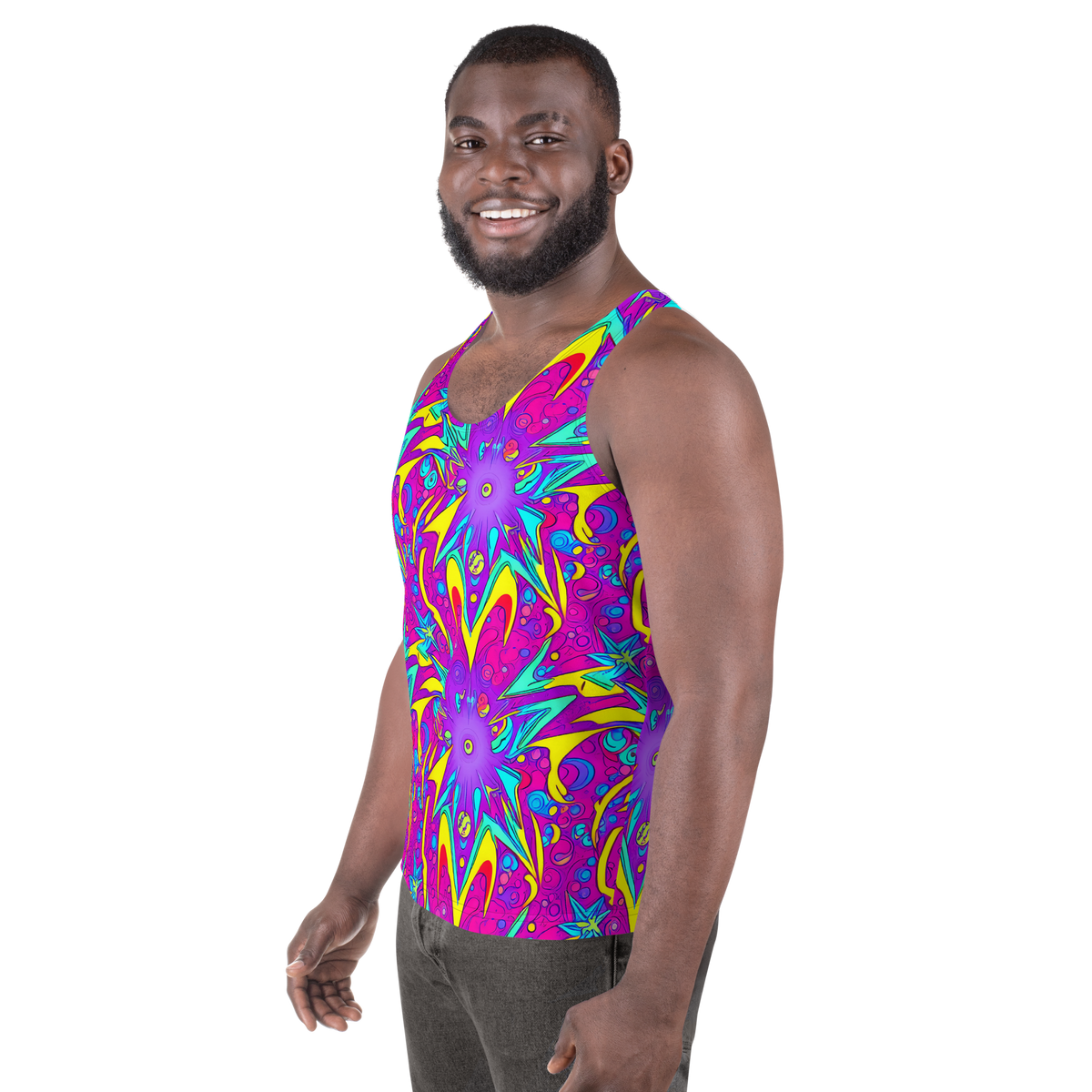 Men's Tank Top - Nebula Radiance