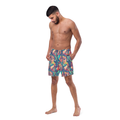 Swim Trunks - Neon Aurora