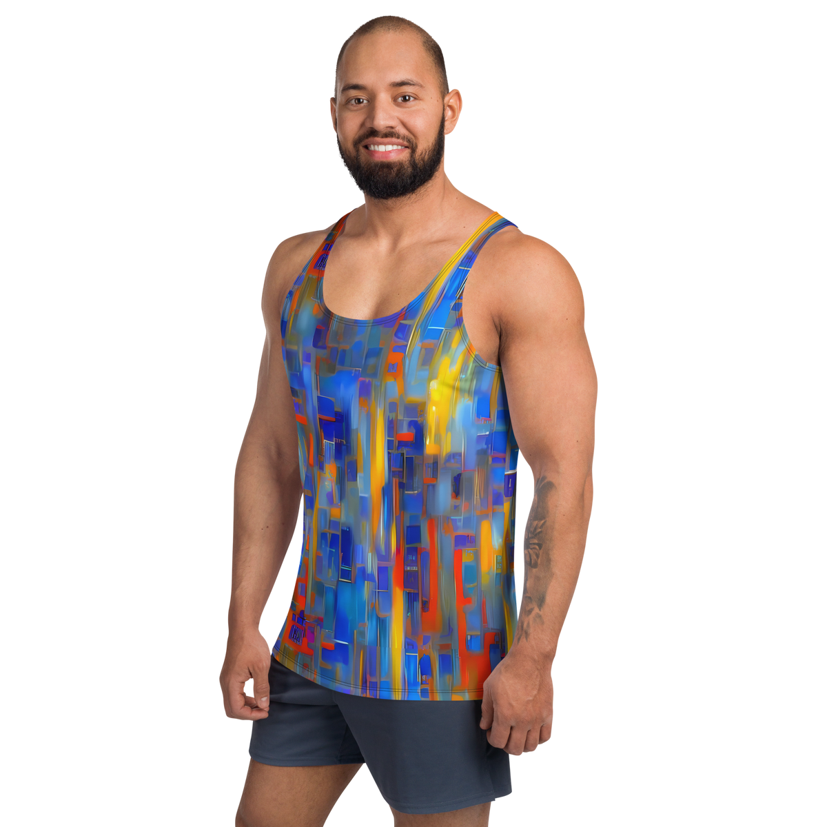 Men's Tank Top - Neoplastique Flow