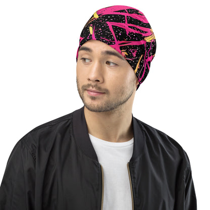Beanie - Galaxy Graffiti