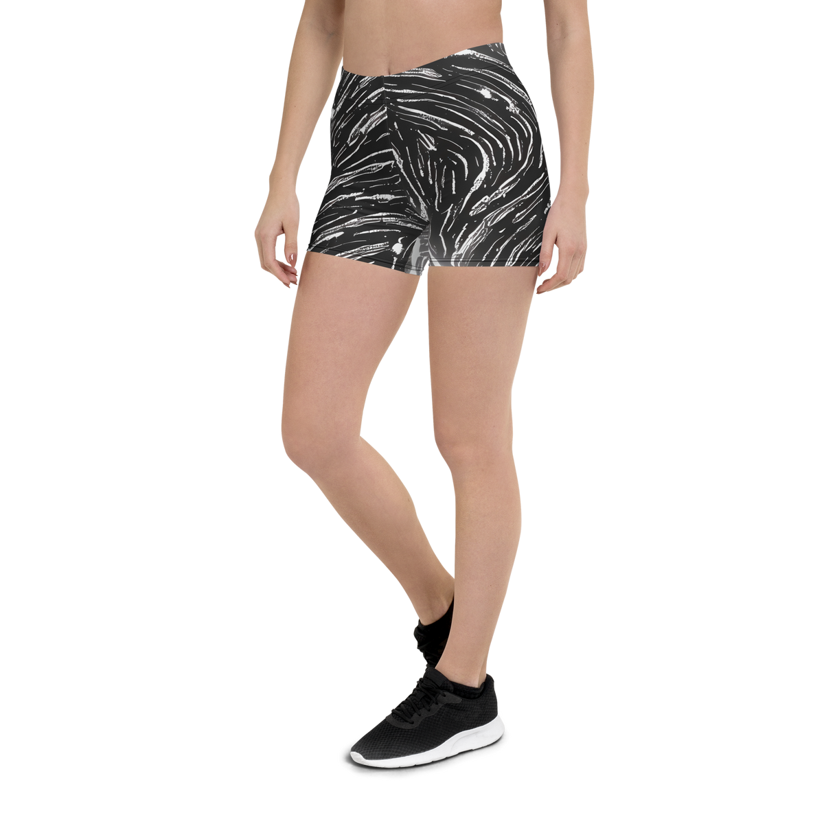 Shorts - Silver Swirl