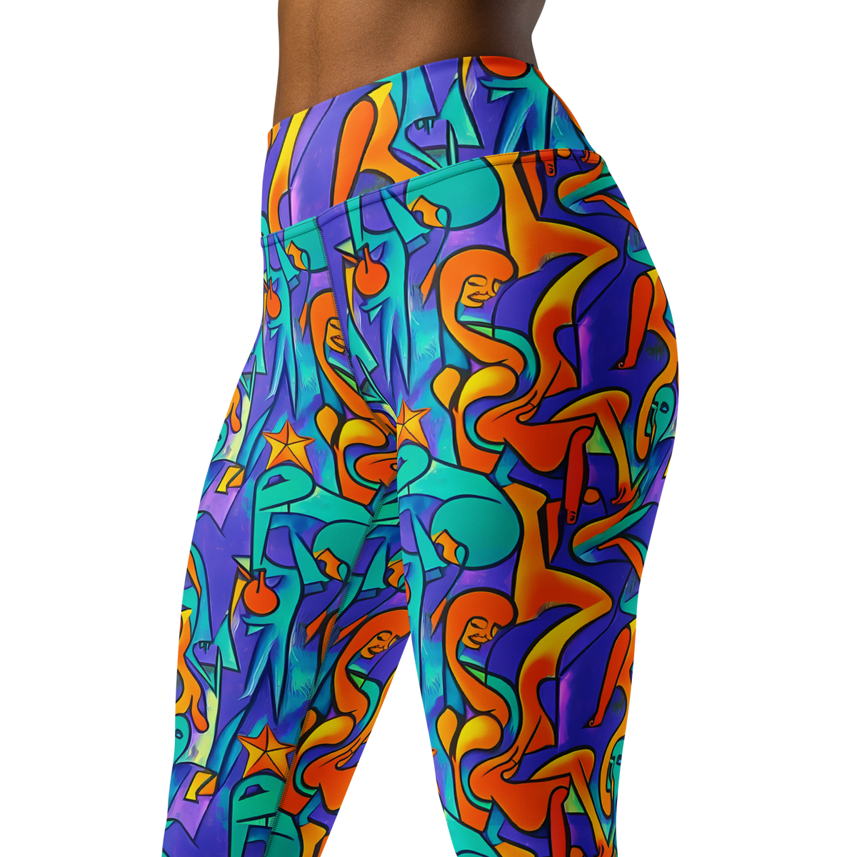 Yoga Leggings - Surreal Movements