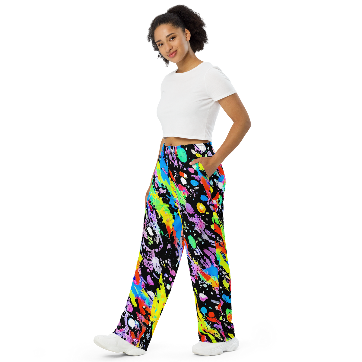 Wide-Leg Pants - Pollock Pulse