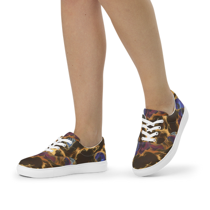 Women's Lace-Up Canvas Shoes - Vortex Virtue