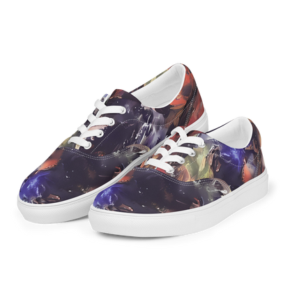 Women's Lace-Up Canvas Shoes - Twisted Terra