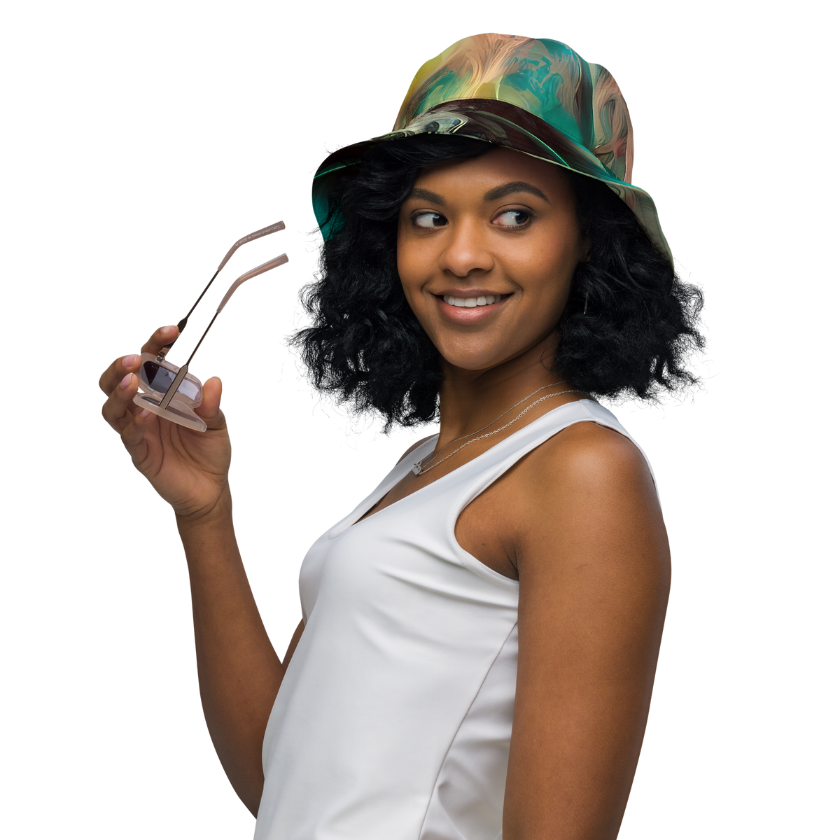Reversible Bucket Hat - Enchanted Fusion