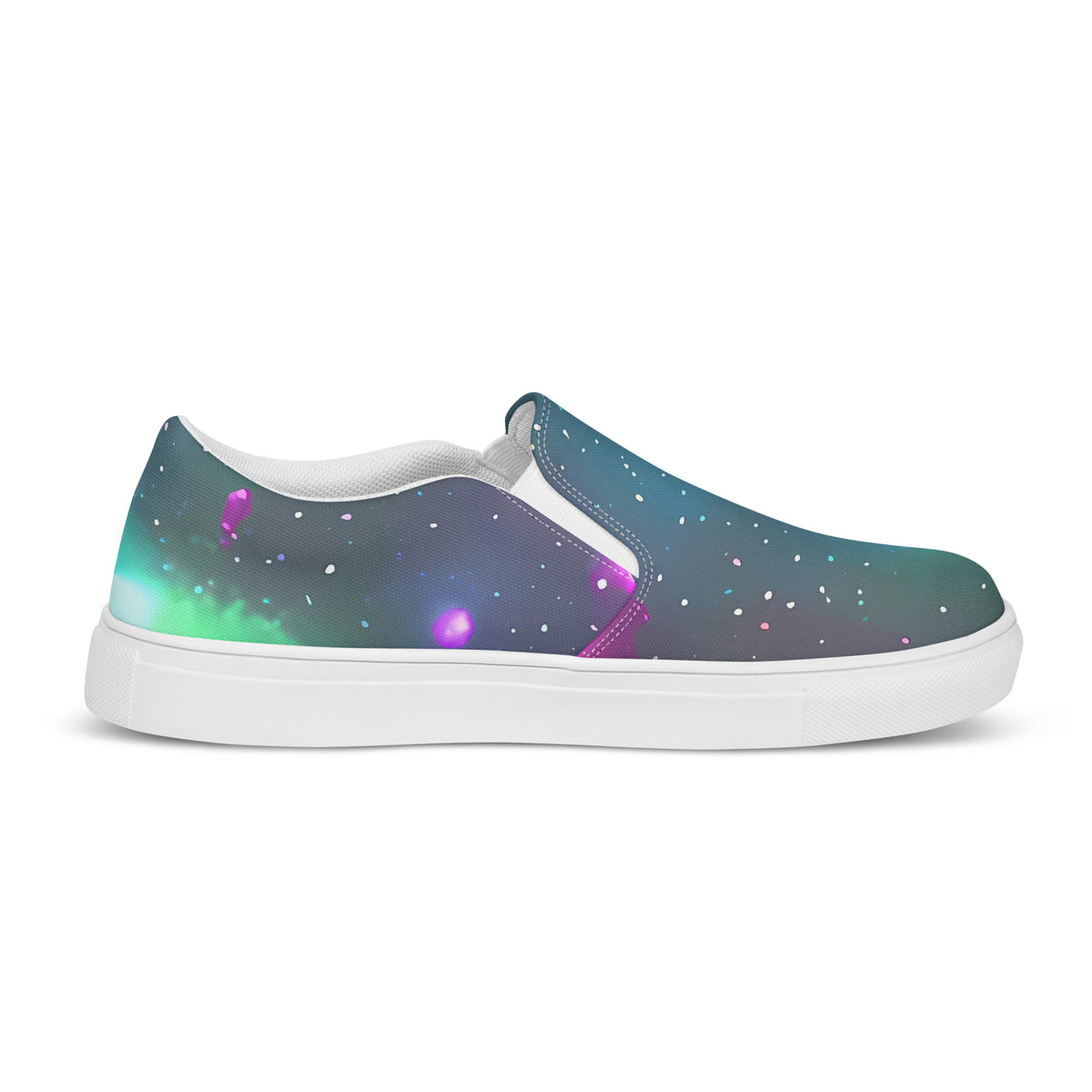 Women's Slip-On Canvas Shoes - Interstellar Haze