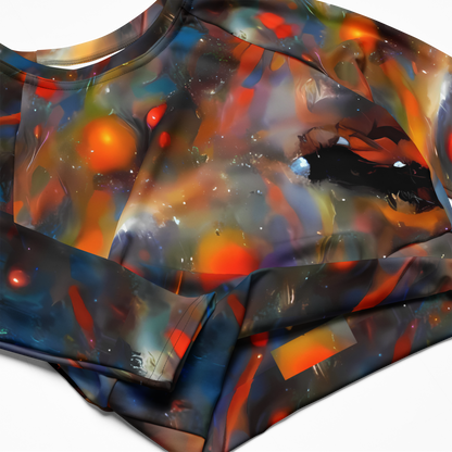 Long Sleeve Crop Top - Ethereal Eclat
