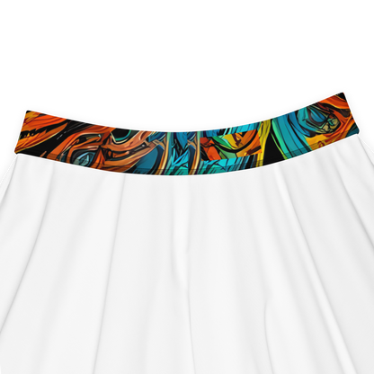 Skater Skirt - Flaming Mirage