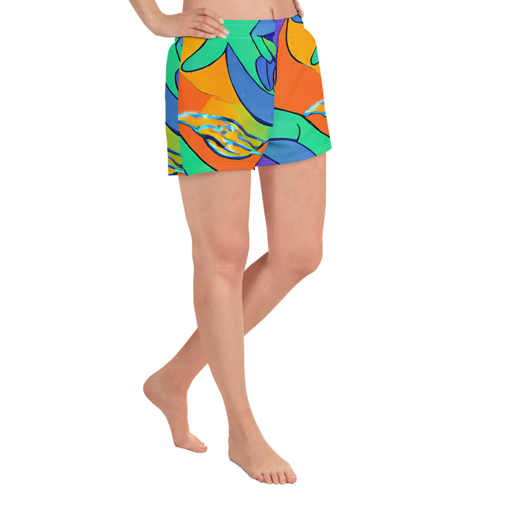 Women’s Athletic Shorts - Archipenko Dream