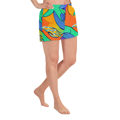 Women’s Athletic Shorts - Archipenko Dream