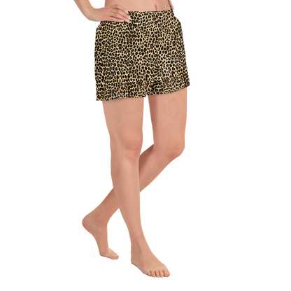 Women’s Athletic Shorts - Cheetah Mosaic
