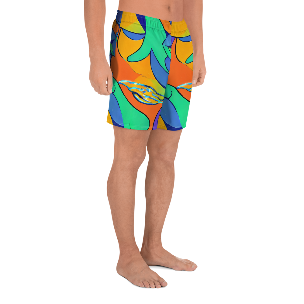Men's Athletic Shorts - Archipenko Dream