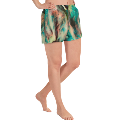 Women’s Athletic Shorts - Enchanted Fusion