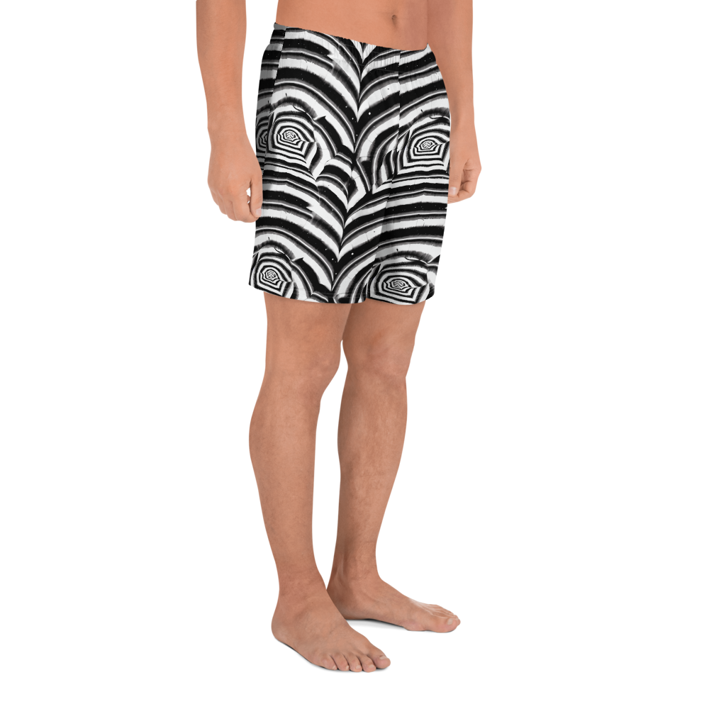 Men's Athletic Shorts - Dupain Swirl