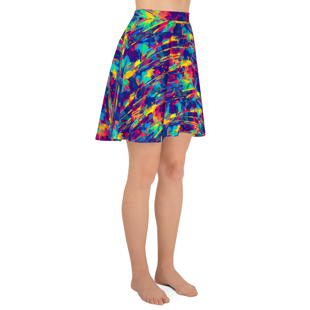 Skater Skirt - Spectrum Streaks