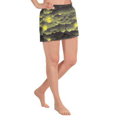 Women’s Athletic Shorts - Spectral Isle