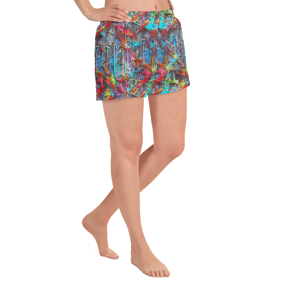 Women’s Athletic Shorts - Junkyard Jewel