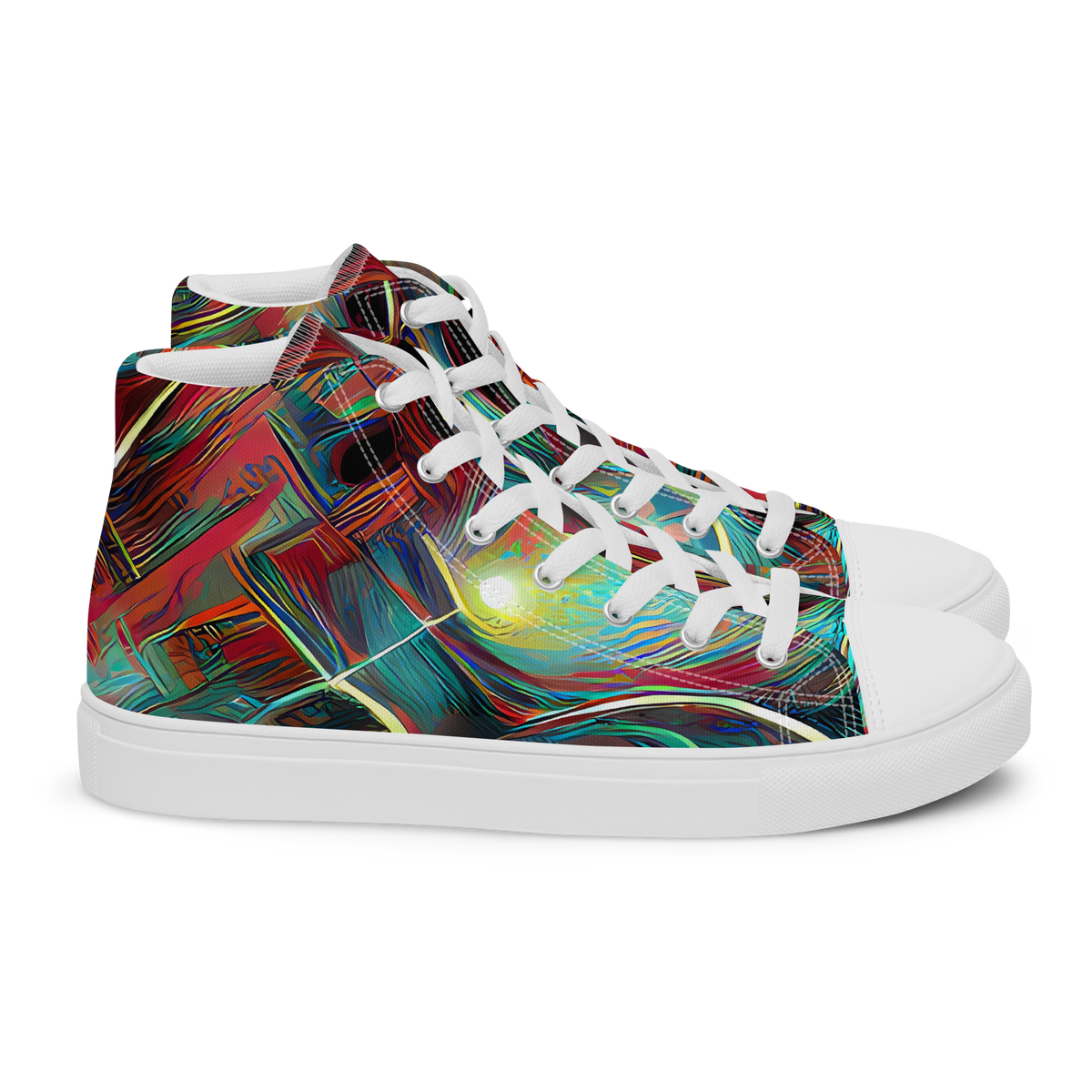 Men's High Top Canvas Shoes - Dreamwave