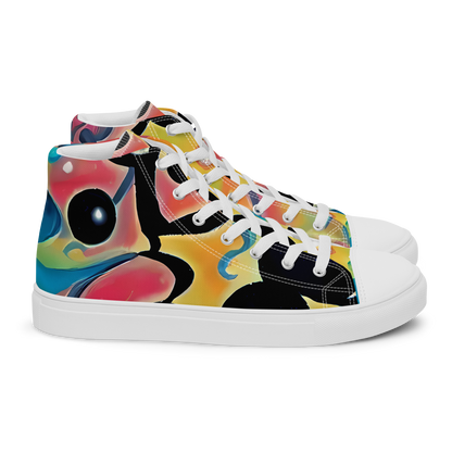 Women's High Top Canvas Shoes - Midday Mirage