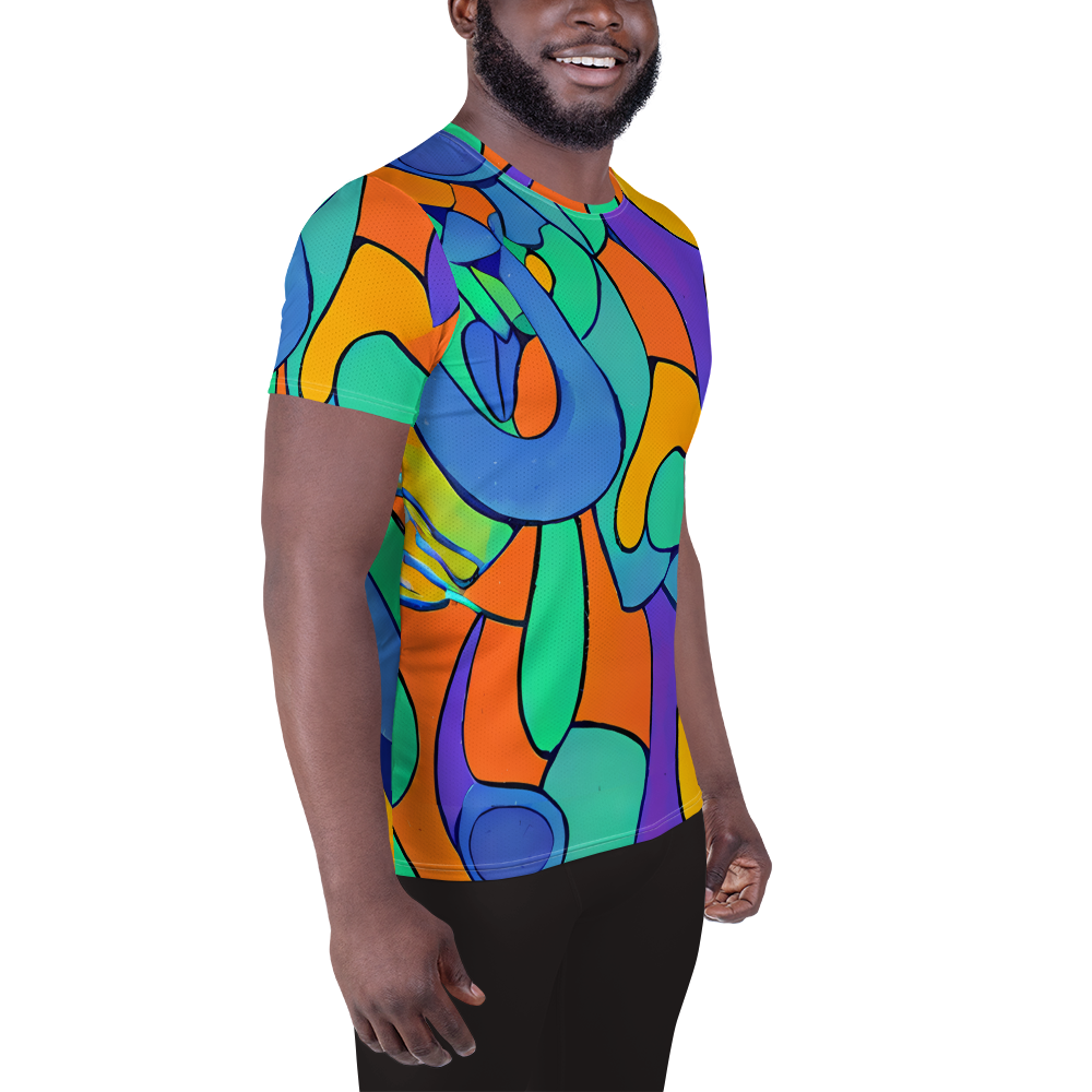 Men's Athletic T-Shirt - Archipenko Dream