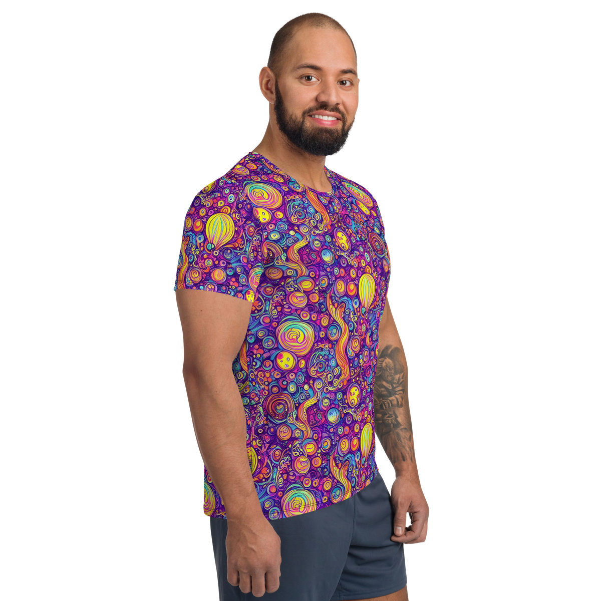 Men's Athletic T-Shirt - Festival of Whimsy