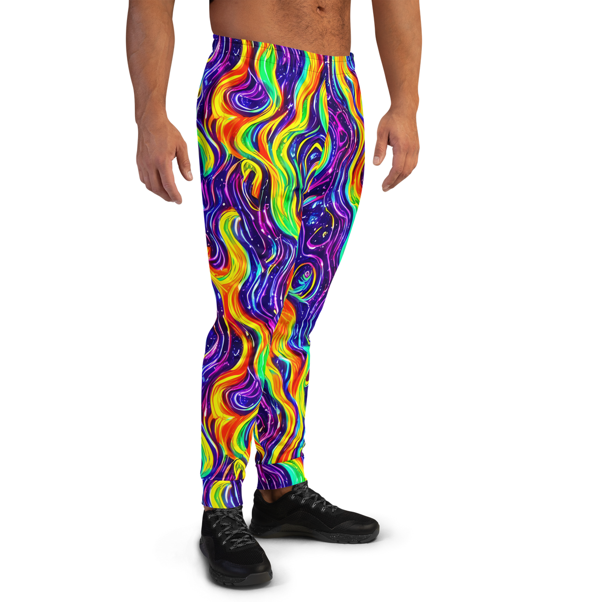 Men’s Joggers - Galactic Flames